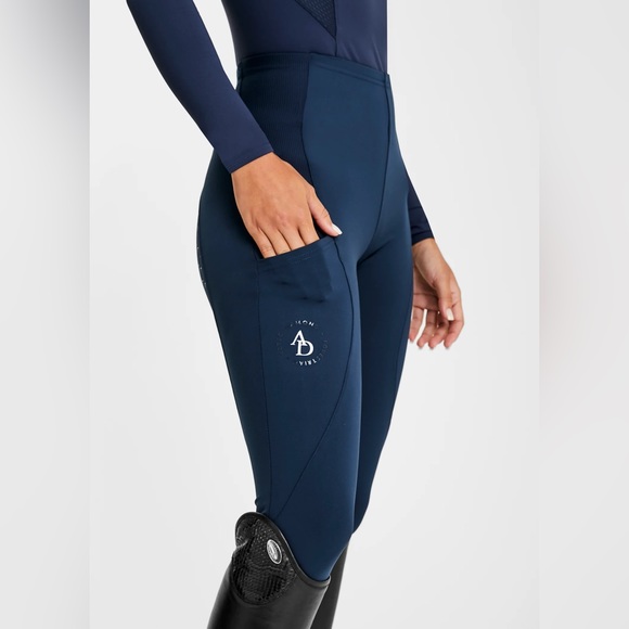 Aztec Diamond Icon Riding Legging Navy - Picture 3 of 8